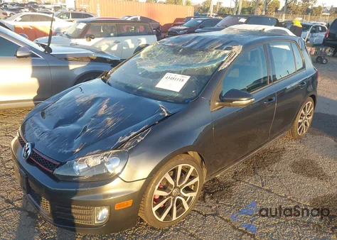 2014 Volkswagen Gti Wolfsburg Edition from USA, damaged, VIN WVWGD7AJ8EW002117